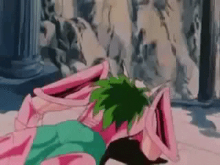 caballeros del zodiaco lunes GIF