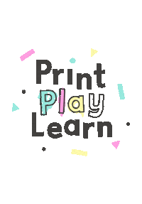 Play Learn Sticker by printplaylearn