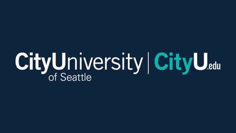 CityUofSeattle giphyupload logo college university GIF