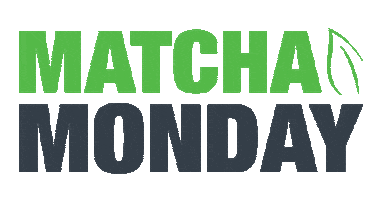 green tea monday Sticker by Tiesta Tea
