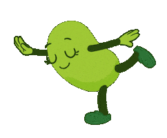 Green Tea Chill Sticker by Cokelat SilverQueen
