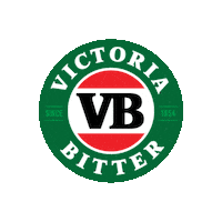 VictoriaBitter logo beer league nrl Sticker