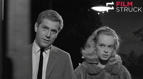 black and white hello GIF by FilmStruck