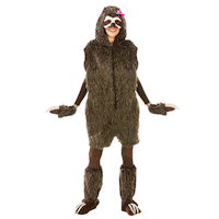 Sloth Fasnet Sticker by buttinette Textil-Versandhaus GmbH
