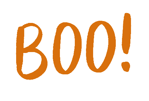 StanBDesigns giphyupload halloween orange boo Sticker