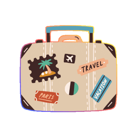 Summer Travel Sticker