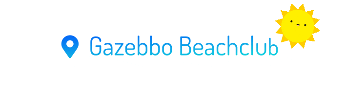 beach beachclub Sticker by Gazebbo