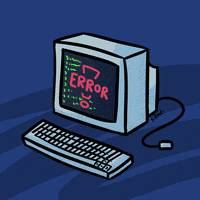 Out Of Order Glitch GIF by Sam C: