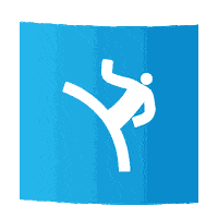 wearetheworldgames karate martial arts twg world games Sticker