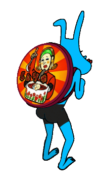 鬼ウサ5 Sticker