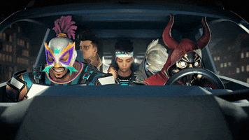 Rocking Out Waynes World GIF by Lucid Games