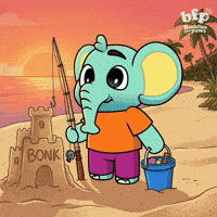 Standing Ocean Waves GIF by Buddies for Paws