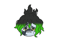 Sad Kimetsu No Yaiba Sticker