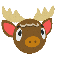 Animal Crossing Deer Sticker