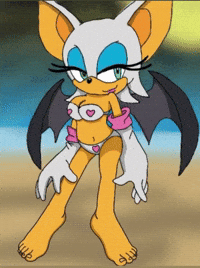 Rouge The Bat Feet GIF
