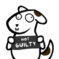 Dog Sticker by Poku Meow
