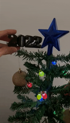 HOSSDESIGNUSA christmas new year 2022 2023 GIF