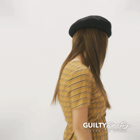 look back flirt GIF by GuiltyParty