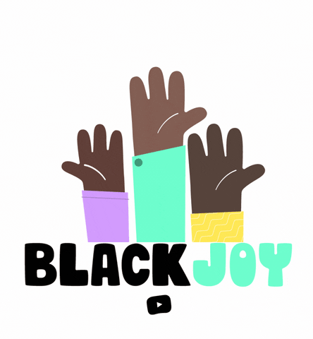 Black Joy Love GIF by YouTube Kids