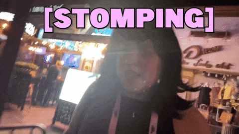 Stomping For Real GIF