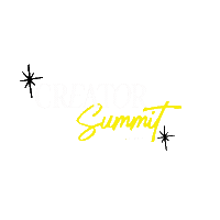 Creator Summit Sticker by Curatedbyyou
