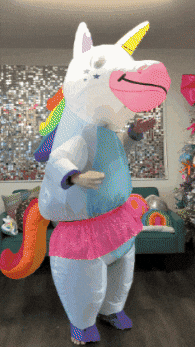 sparkle-athletic dancing unicorn teamsparkle team sparkle sparkle athletic GIF