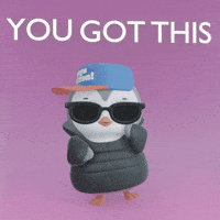 You Got This Lets Go GIF by Pengu