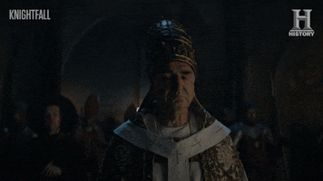 smirk pope GIF by HISTORY UK