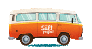 road trip bus Sticker by The Salt Project