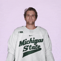 East Lansing Whatever GIF by Michigan State Athletics