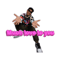 Much Love To You Sticker by Gibo Hopar