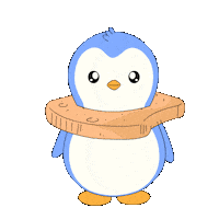 I Love You Penguin Sticker by Pudgy Penguins