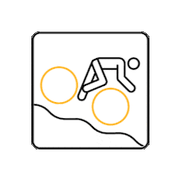 Mountain Bike Sticker by SportsManias