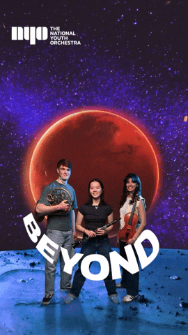 NationalYouthOrchestra giphyupload music space star GIF