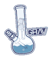 GravATX bong grav bubbler higherself Sticker