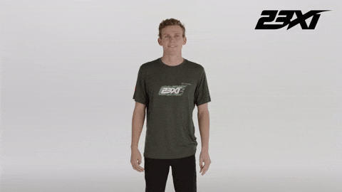 Riley Herbst Laugh GIF by 23XI Racing