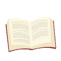 Illustration Book Sticker