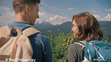 Camping Autumn Reeser GIF by Hallmark Channel