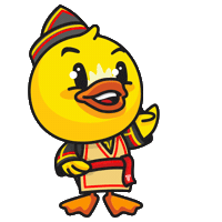 Merdeka Duckie Sticker by Taylor's