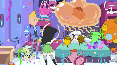 cartoon hangover GIF by Bravest Warriors