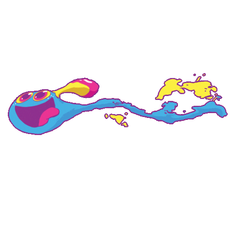 On My Way Wow Sticker by Sloomoo Institute