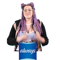 semnome Sticker by Always Brasil