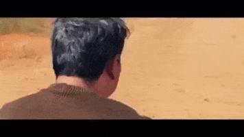 look looking back GIF