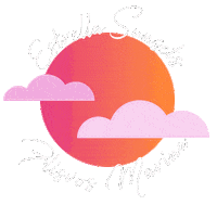 Sunset Marina Sticker by Estrella