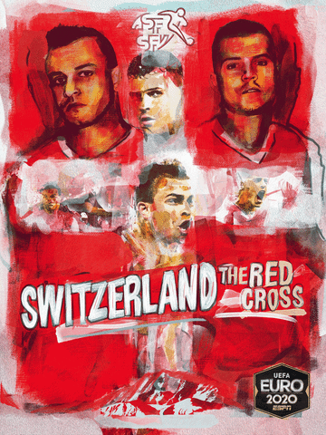 Euro 2020 Switzerland GIF by ESPN