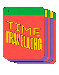 Time Traveler Fashion Sticker by Springfield