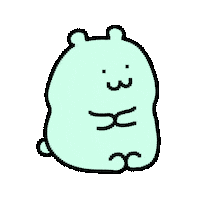 Teddy Bear Waiting Sticker by luckycavity