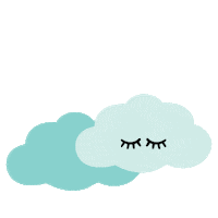 Happy Moon And Stars Sticker by Little Sleepies