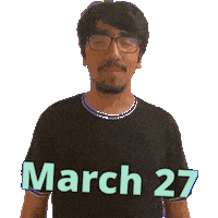 March Sticker