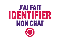 I-CAD cat chat identification icad Sticker